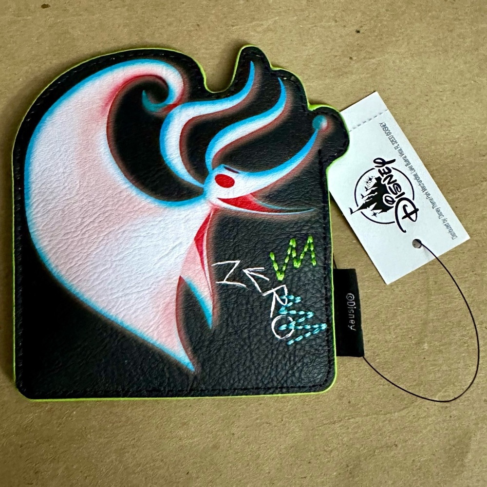 NWT - Disney Parks Zero Nightmare Before Christmas Black Cardholder